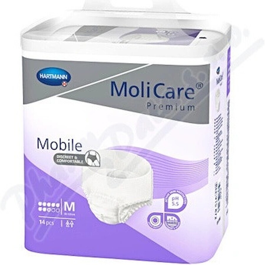 MoliCare MOBILE Super M (Medium) 1×14 pcs, couches pour bébés