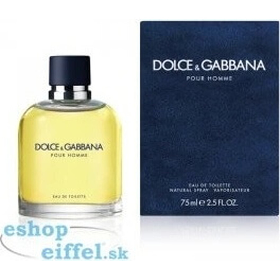 Dolce&Gabbana Pour Homme 2012 Edt 75ml 1×75 ml, eau de toilette