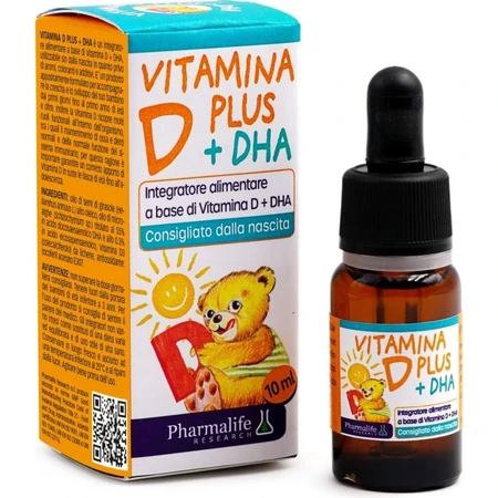 FITOBIMBI VITAMIN D PLUS DHA 1x10 ml, food supplement