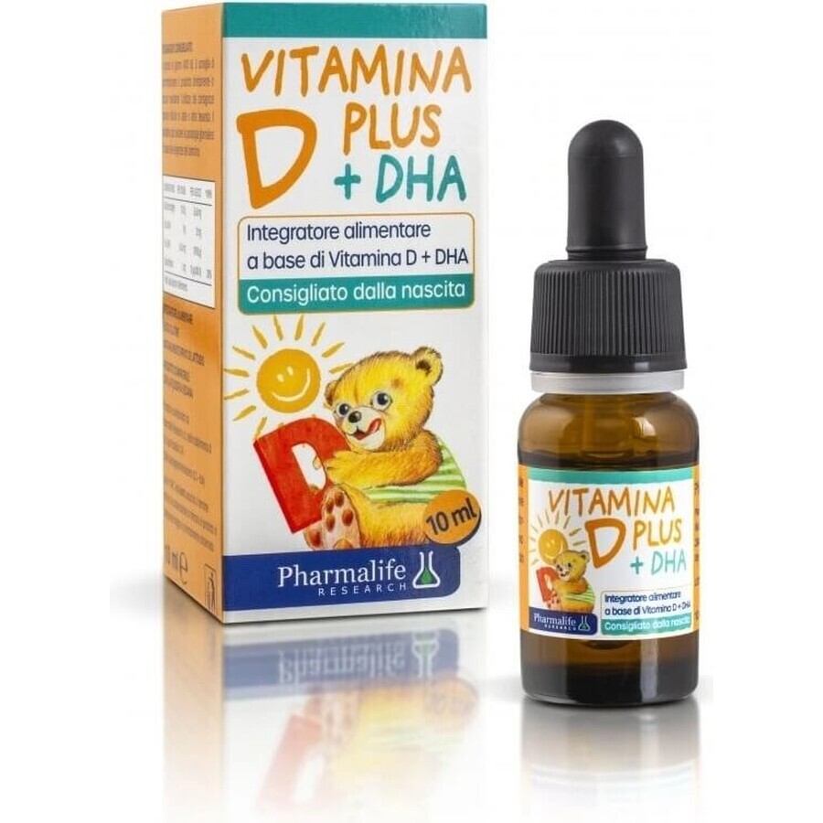 FITOBIMBI VITAMINE D PLUS DHA 1x10 ml, voedingssupplement