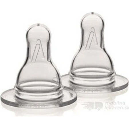 Medela bottle pacifier - S 1×2 pcs, bottle pacifier