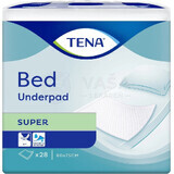 TENA Bed Super 1×28 st, absorberende kompressen 60x75 cm