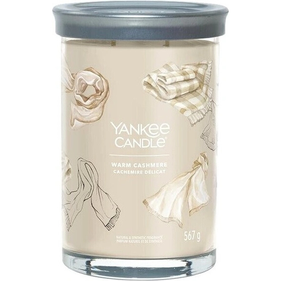 Yankee Candle Signature Large Warm Cashmere Candle 1×567 g Warm Cashmere 1×567 g, bougie parfumée