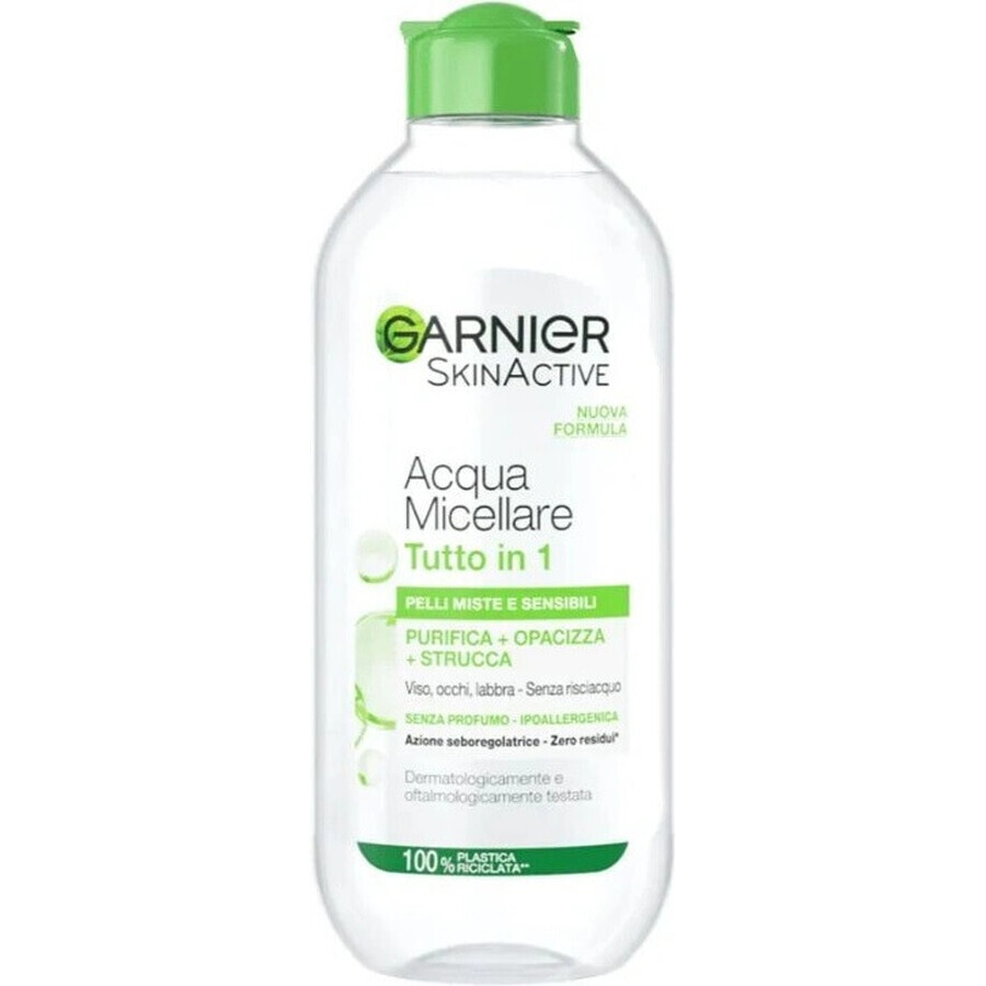 GARNIER Skin Naturals Eau micellaire 3in1 1×400 ml, eau micellaire