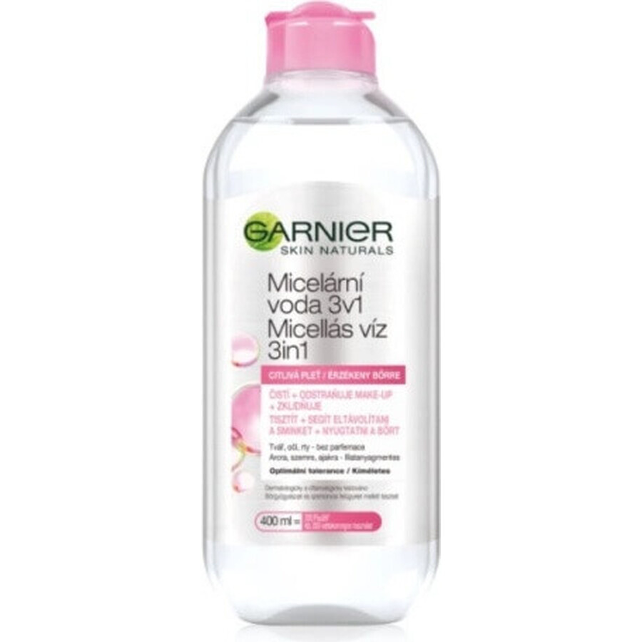 GARNIER Skin Naturals Eau micellaire 3in1 1×400 ml, eau micellaire