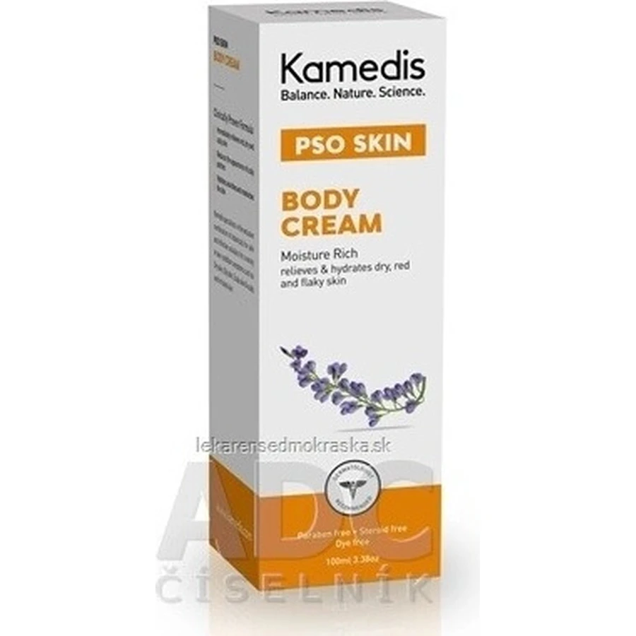 Kamedis PSO SKIN BODY CREAM 1×100 ml, nawilżający krem do ciała: ceny i cechy