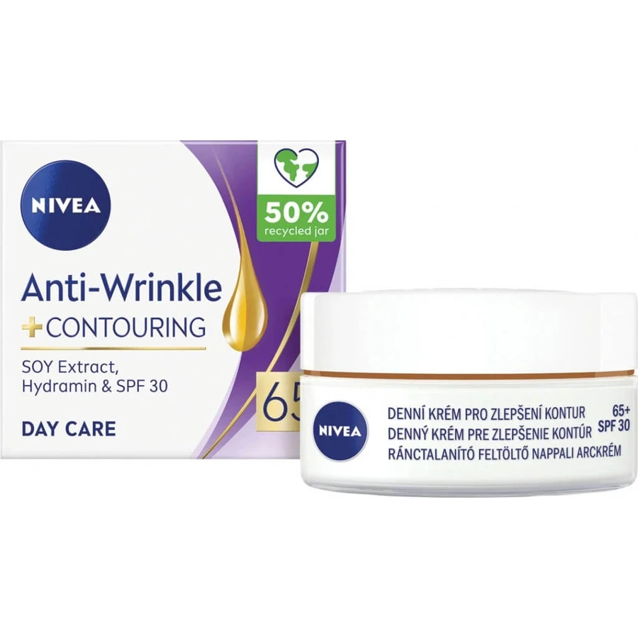 NIVEA 65+ Konturenverfeinernde Tagescreme 1×50 ml