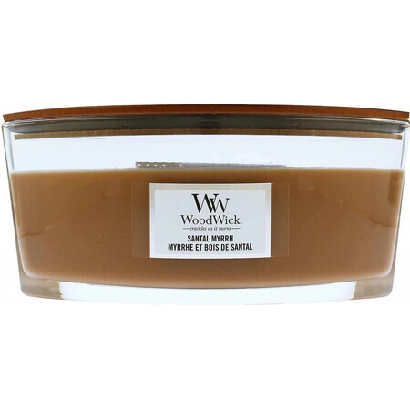 WoodWick Boat Sandalwood Myrrh Candle 1×453,6 g, bougie parfumée