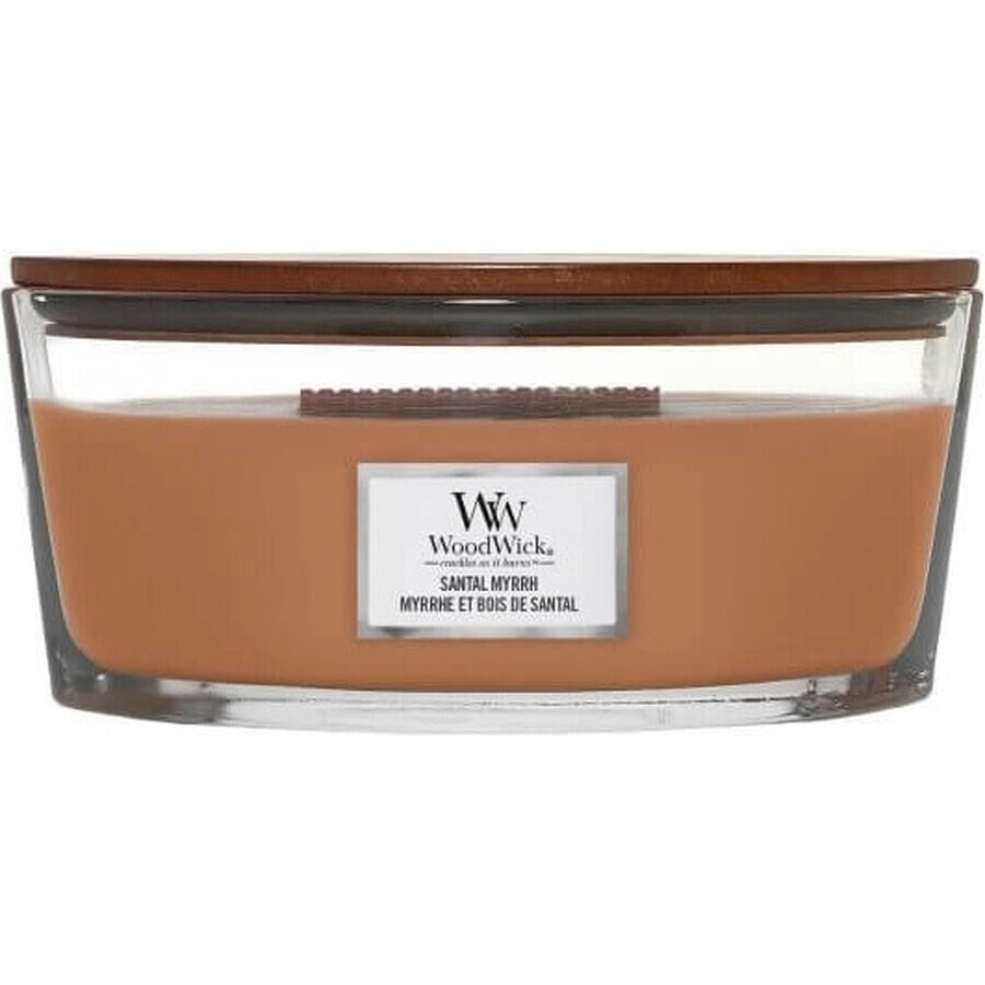 WoodWick Boat Sandalwood Myrrh Candle 1×453,6 g, bougie parfumée