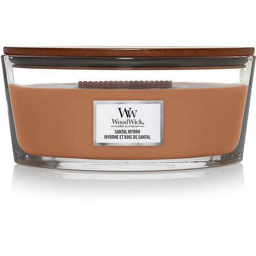 WoodWick Boat Sandalwood Myrrh Candle 1×453,6 g, bougie parfumée