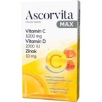 ASCORVITA MAX tbl vitamine C, D en zink 1x30 st