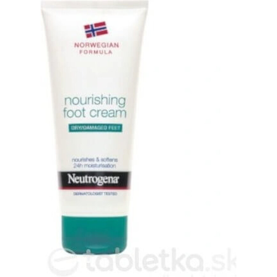 NEUTROGENA® Crème ultra nourrissante pour les pieds avec la formule norvégienne 1×100 ml, crème pour les pieds