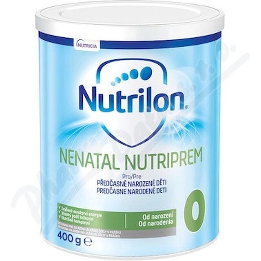 Nutrilon 0 NENATAL NUTRIPEM NENATAL 1×400 g, latte artificiale speciale in polvere (dalla nascita)