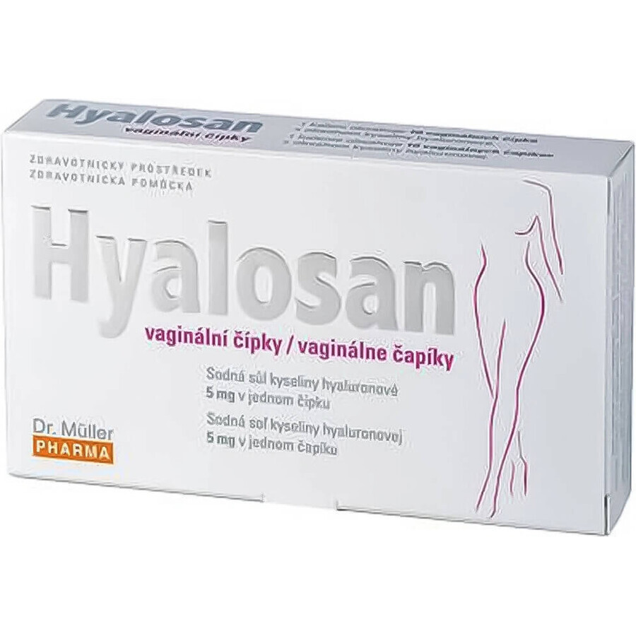 Dr Müller HYALOSAN Gel vaginal 10×7,5 ml, tubes