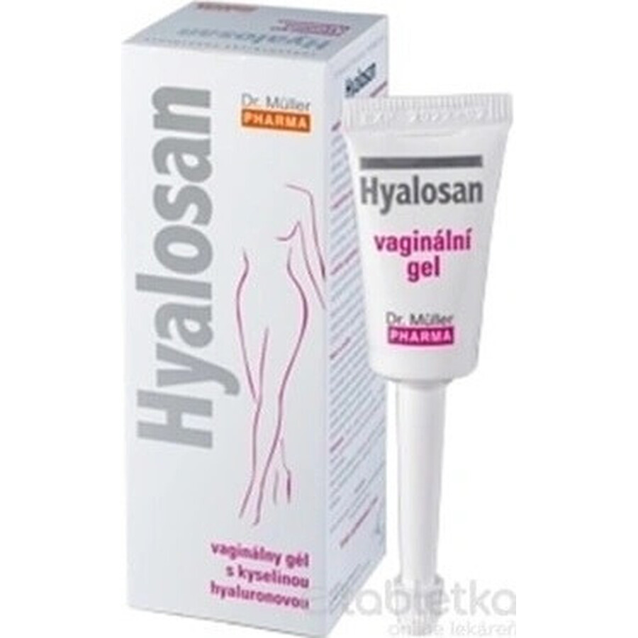 Dr Müller HYALOSAN Gel vaginal 10×7,5 ml, tubes