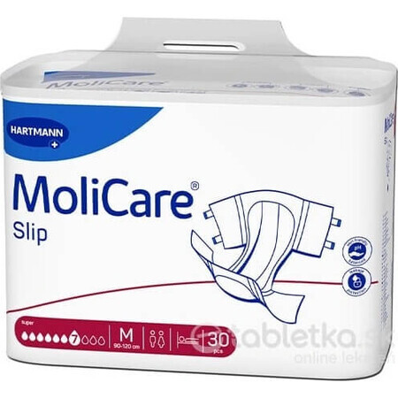 MoliCare Slip super 7 sq. M 1×30pcs, chiloți pentru incontinență