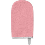 BABYONO Roze badstof washandje 1×1 stuk