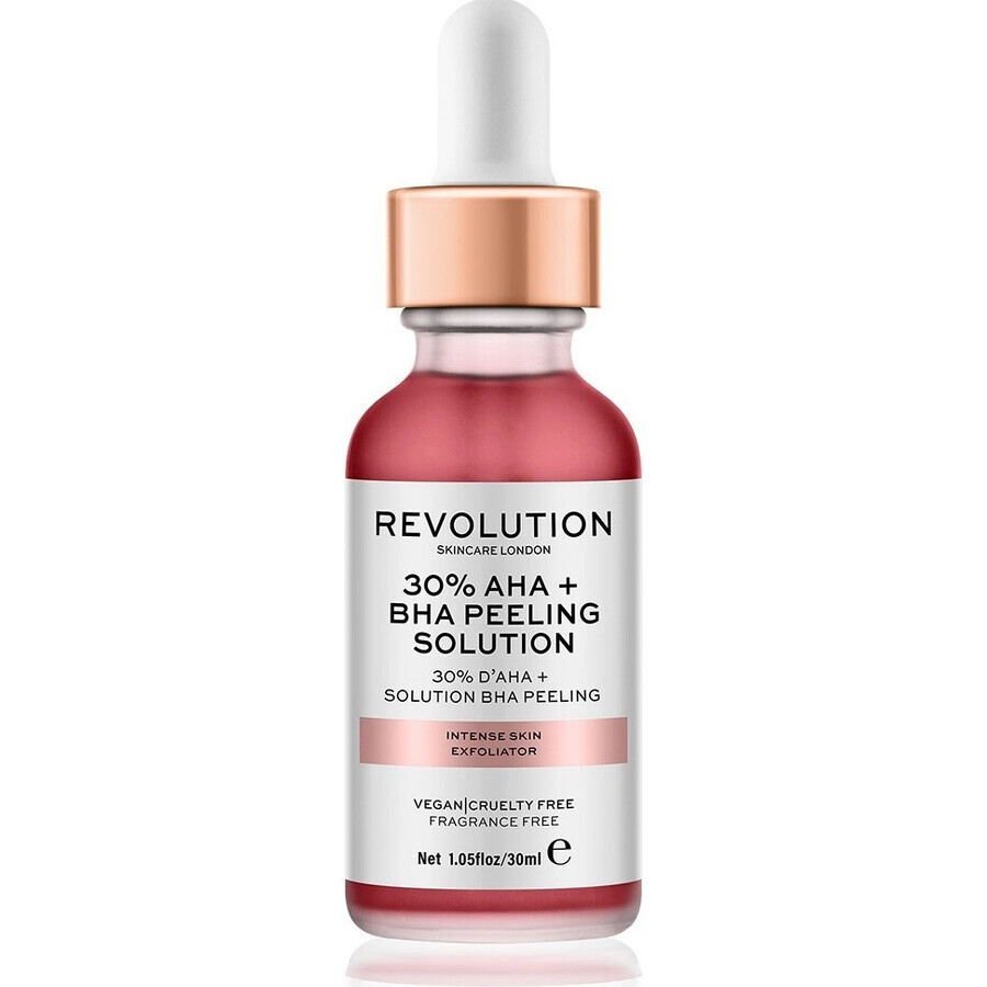 Revolution Skincare Exfoliant Intense - 30% AHA + BHA Solution Peeling peeling peeling 1×1 pc