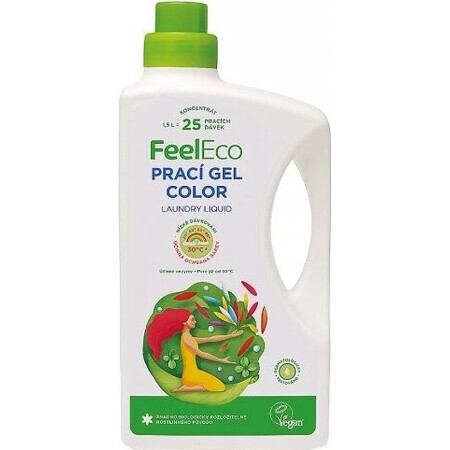 Feel Eco Laundry color gel 1×1500 ml for colored laundry