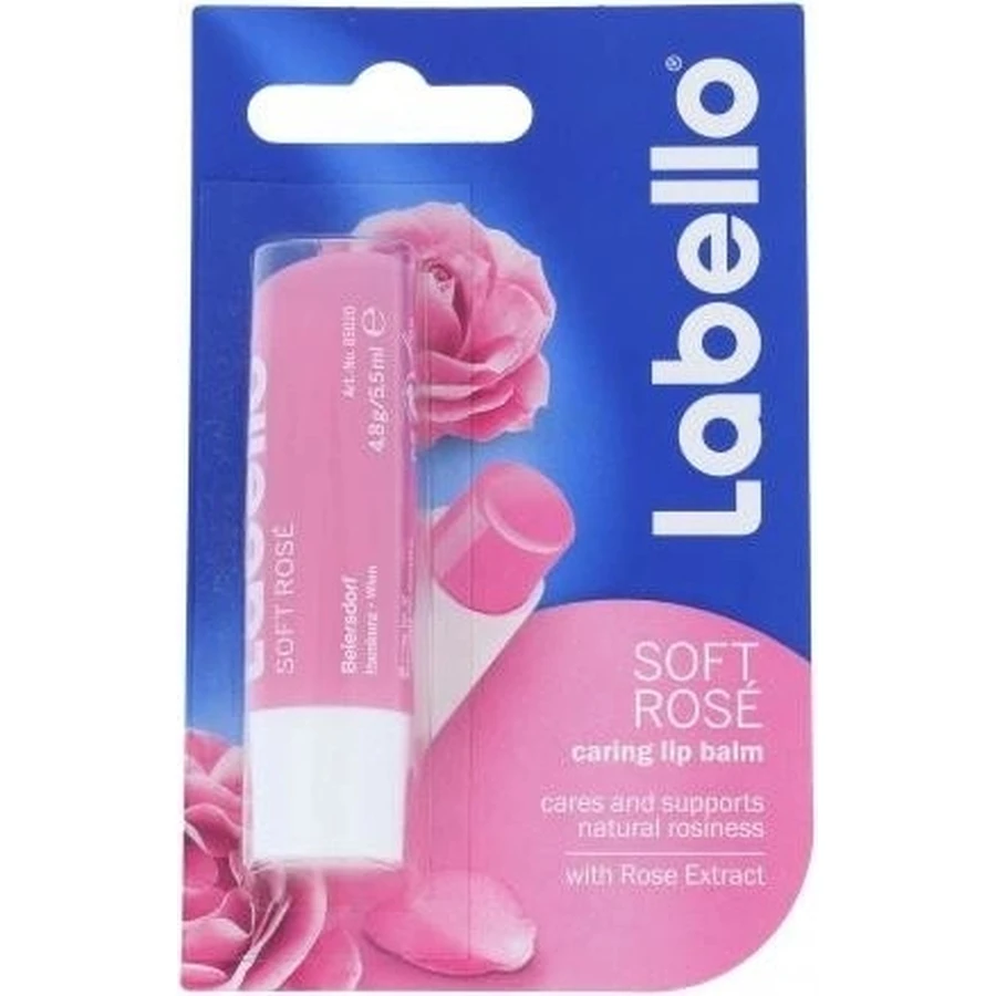 Labello SOFT ROSÉ 1×4,8 g, Lippenbalsam