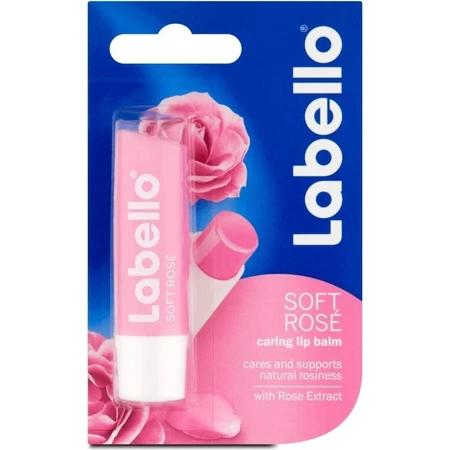 Labello SOFT ROSÉ 1×4,8 g, Lippenbalsam
