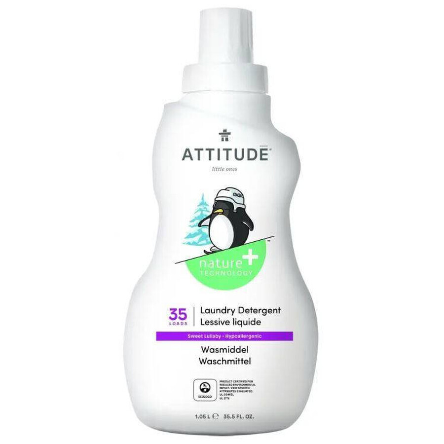 ATTITUDE Gel lavavajillas Sweet Lullaby 1×1050 ml, Gel lavavajillas con sabor a Sweet Lullaby