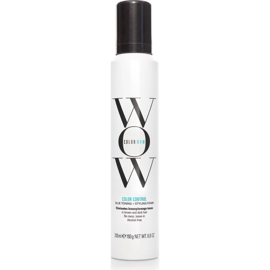 Color Wow Color Control Blue Color Control Styling Mousse 1×200 ml, styling mousse