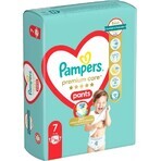 PAMPERS PREMIUM CARE DIAPER PANTS TAILLE 7 17KG 36KS 1×36 pcs, culotte de protection taille 7