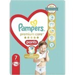 PAMPERS PREMIUM CARE DIAPER PANTS TAILLE 7 17KG 36KS 1×36 pcs, culotte de protection taille 7