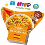 HiPP Paella biologica con verdure e pollo dal Regno Unito. 1 anno 1×250 g antipasto di verdure e carne per bambini