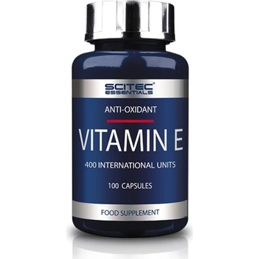 Scitec Nutrition Vitamina E 1×100 cps, integratore alimentare