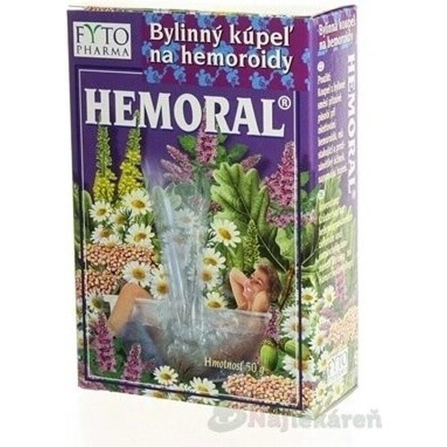 FYTO HEMORAL 1×50 g, baño de hierbas