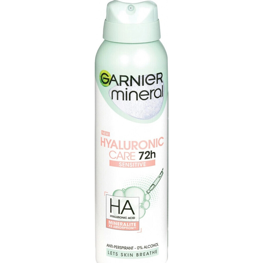 Garnier Mineral Hyaluronic Hyaluronic Ultra Care Spray 1×150 ml, antiperspirant