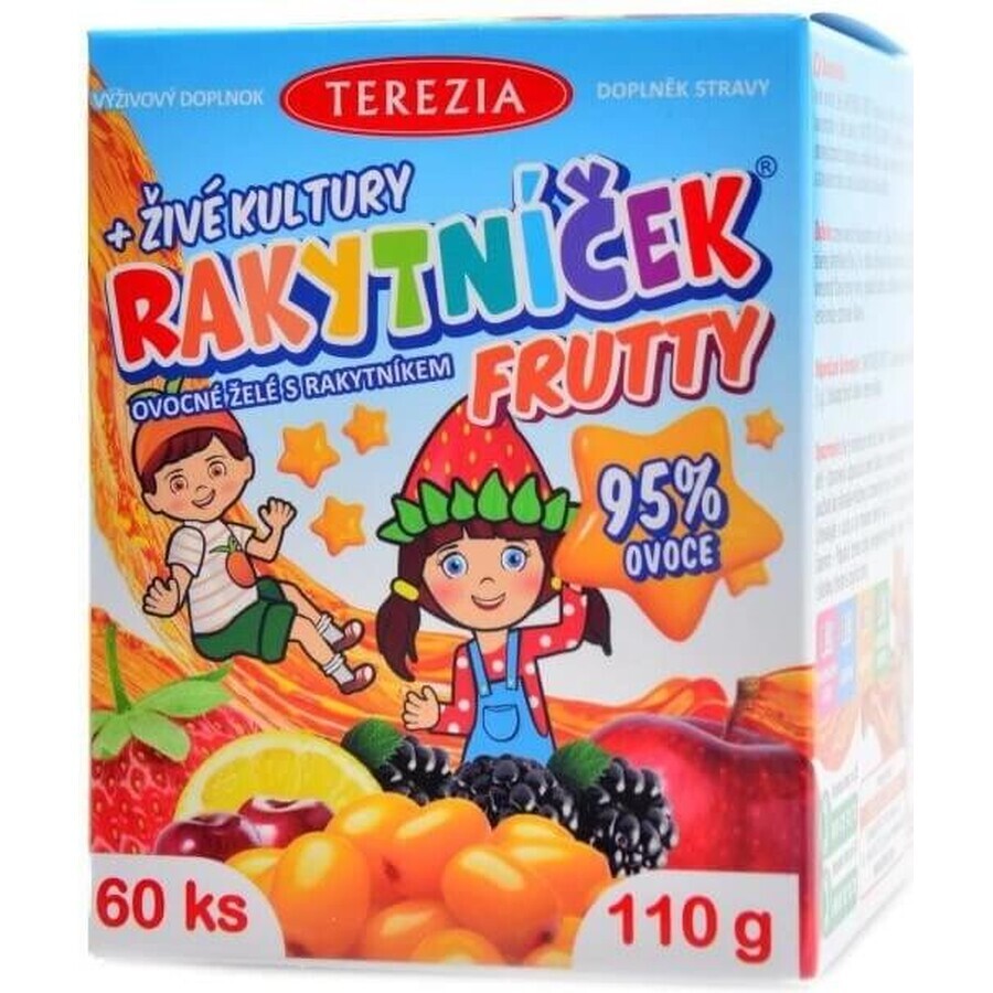 TEREZIA CANCRO FRUTTY + fermenti vivi 1×60 pz, integratore alimentare per bambini