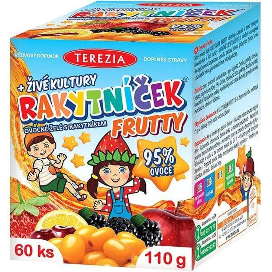 TEREZIA CANCRO FRUTTY + fermenti vivi 1×60 pz, integratore alimentare per bambini