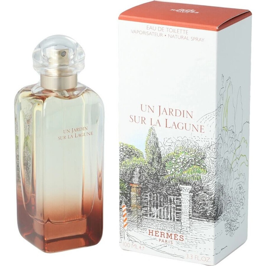 HERMES UN JARDIN SUR LA LAGUNE eau de toilette 1×100ml, eau de toilette voor dames en heren