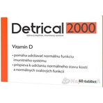 Detrical 2000 Vitamina D 1×60 tbl, supliment alimentar