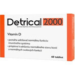 Detrical 2000 Vitamina D 1×60 tbl, supliment alimentar