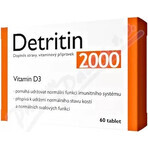 Detrical 2000 Vitamina D 1×60 tbl, supliment alimentar