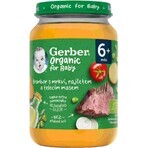 Gerber Biologische Vlees en Groente Snack 1×190 g, snack