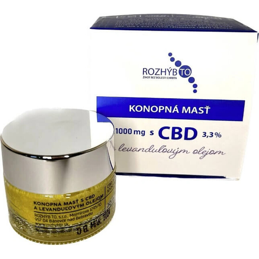 HENNEPKWEKERIJ LIPTOV K. MAS CBD 1000MG 3,3% L 30ML 1×30 ml