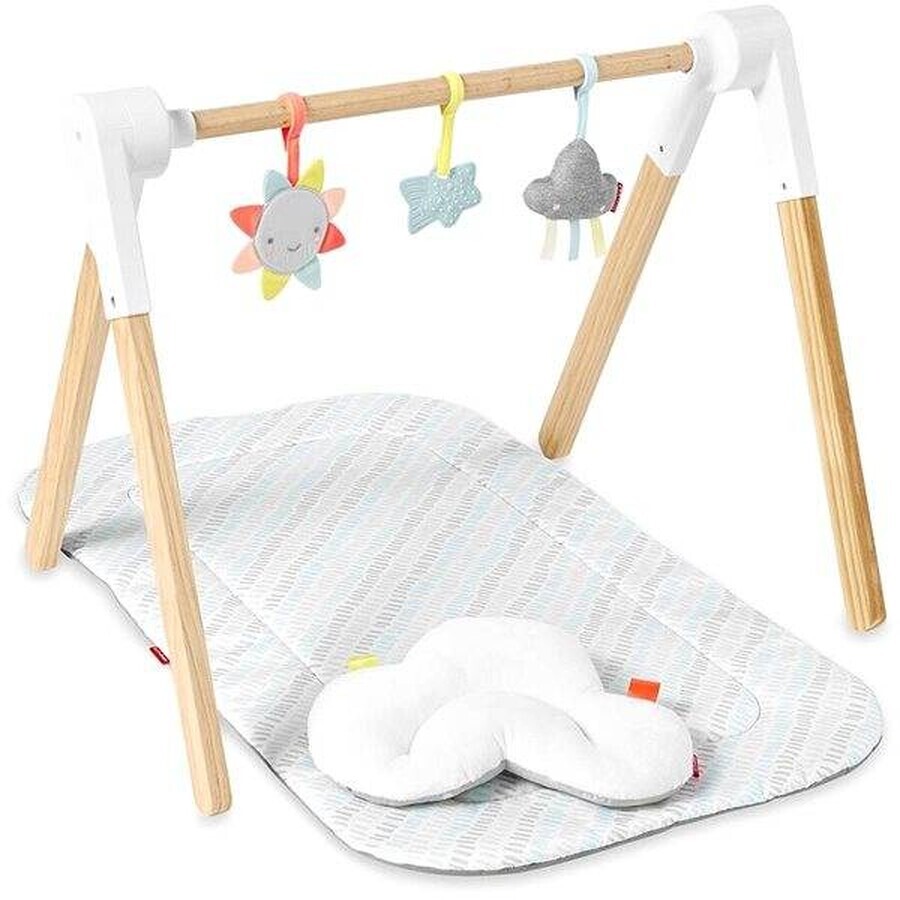 Couverture de jeu SKIP HOP avec trapèze en bois Silver Lining Cloud 0m+ 1×1 pc