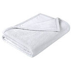 Children's blanket KORALL MICRO 100x150 6014/001 white 1×1 pc, baby blanket