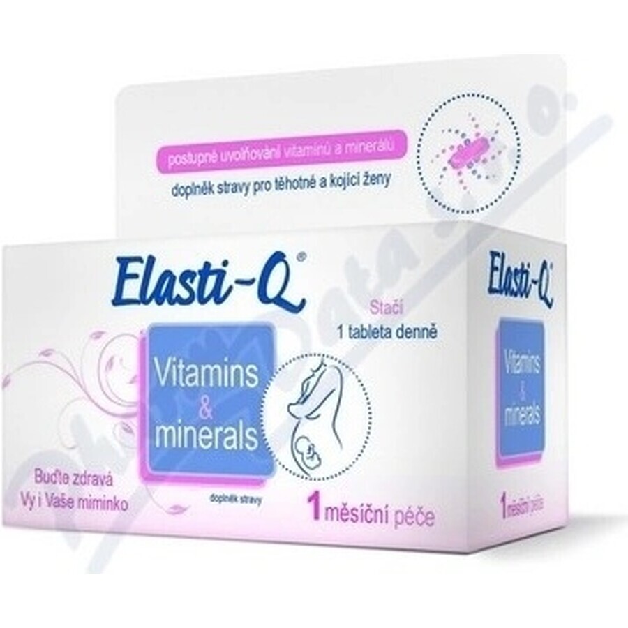 Elasti-Q VITAMINE & MINERALEN 1×30 tbl