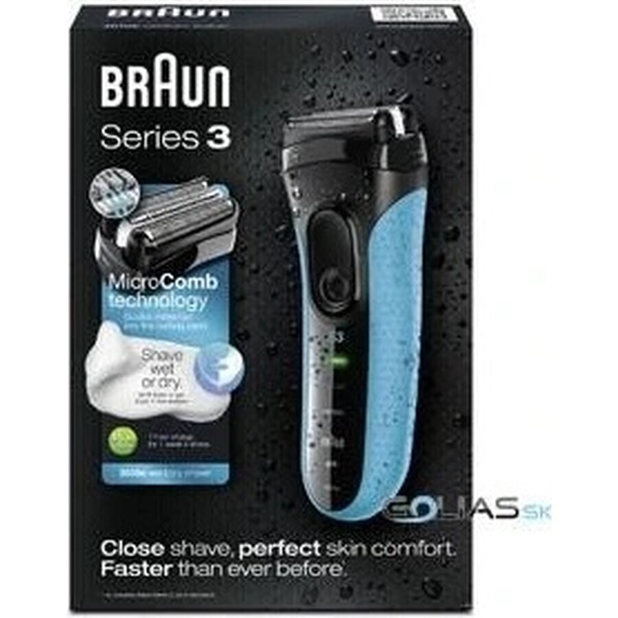 BRAUN Series 3 3010s W&D Series 3010s 1×1 pc, rasoir