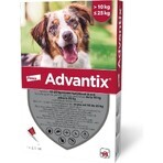 Advantix Spot-on voor honden van 10 tot 25 kg 1×2,5 ml, pipet