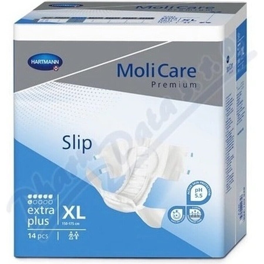 MoliCare Slip extra plus 6 sq. XL 1×14pcs, culottes d'incontinence