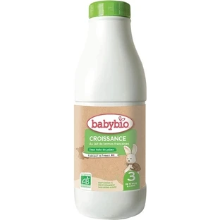 BABYBIO Croissance 3 leche líquida ecológica para bebés (1 litro) 1×1 l