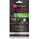 Dermacol Black Magic Textile Entgiftungsmaske 1×1 St., Entgiftung der Haut