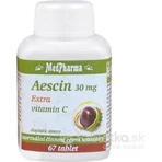 MedPharma Aescin 30 mg Extra vitamina C 1×67 tbl, supliment alimentar